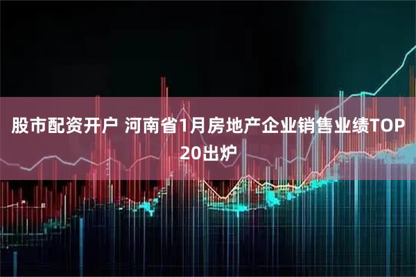 股市配资开户 河南省1月房地产企业销售业绩TOP20出炉